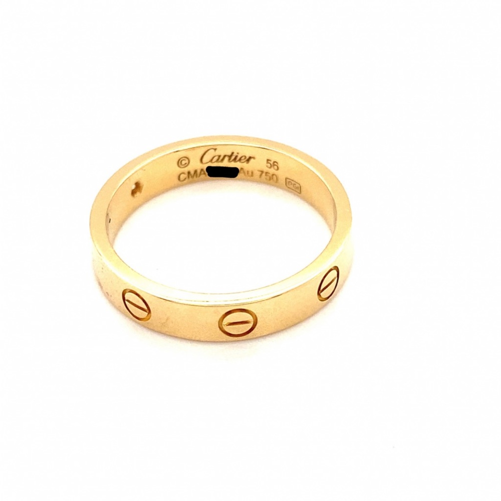 Cartier Love Wedding Band 18k YG